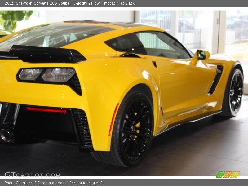 Velocity Yellow Tintcoat / Jet Black 2015 Chevrolet Corvette Z06 Coupe