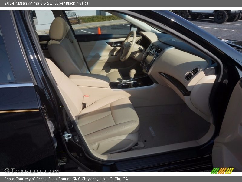 Super Black / Beige 2014 Nissan Altima 2.5 SL