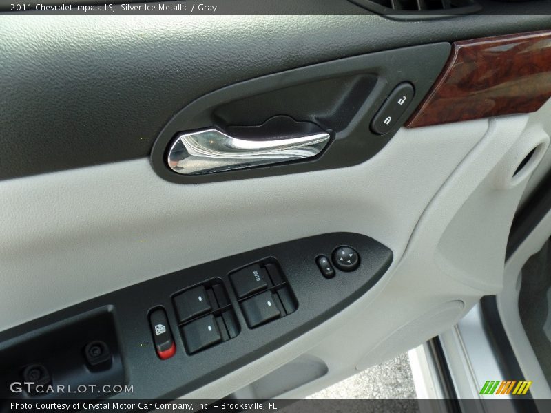 Silver Ice Metallic / Gray 2011 Chevrolet Impala LS