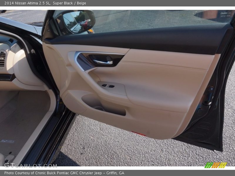 Super Black / Beige 2014 Nissan Altima 2.5 SL