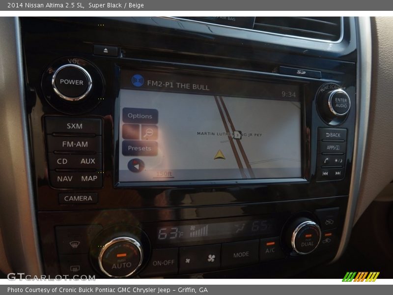 Super Black / Beige 2014 Nissan Altima 2.5 SL