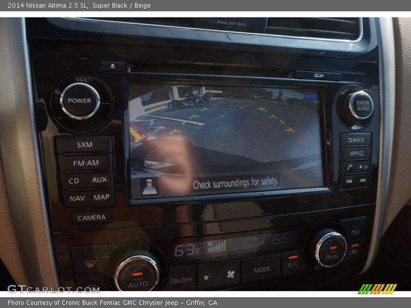 Super Black / Beige 2014 Nissan Altima 2.5 SL