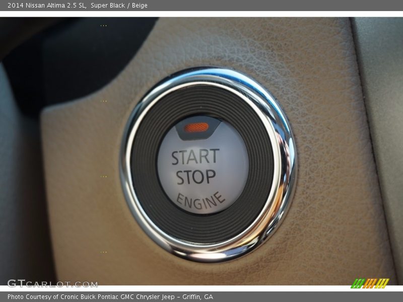 Super Black / Beige 2014 Nissan Altima 2.5 SL