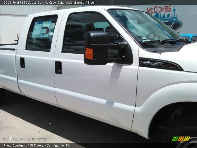 Oxford White / Steel 2016 Ford F250 Super Duty XL Crew Cab