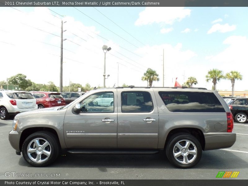 Mocha Steel Metallic / Light Cashmere/Dark Cashmere 2011 Chevrolet Suburban LTZ
