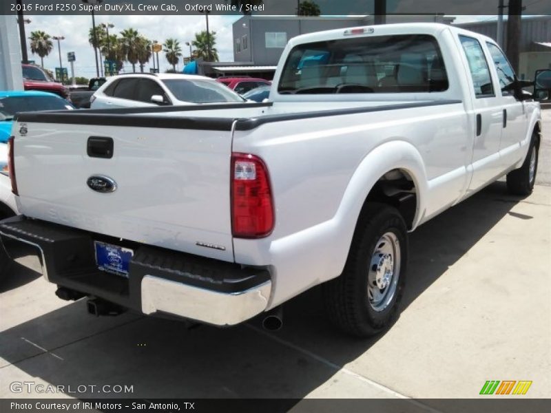 Oxford White / Steel 2016 Ford F250 Super Duty XL Crew Cab