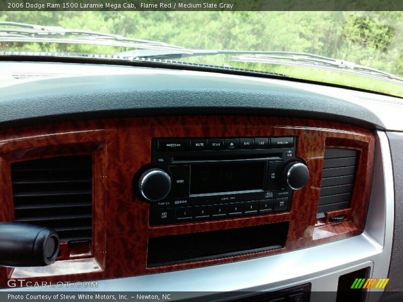 Flame Red / Medium Slate Gray 2006 Dodge Ram 1500 Laramie Mega Cab