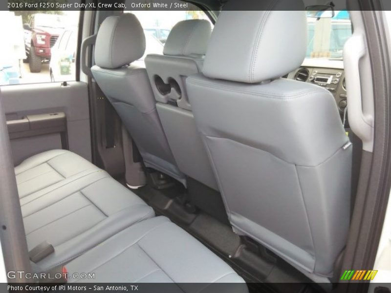 Oxford White / Steel 2016 Ford F250 Super Duty XL Crew Cab