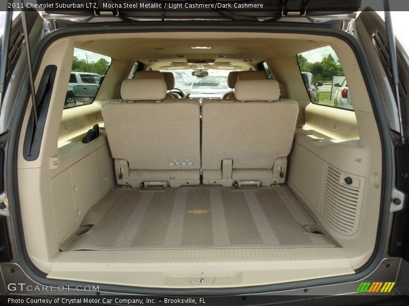 Mocha Steel Metallic / Light Cashmere/Dark Cashmere 2011 Chevrolet Suburban LTZ