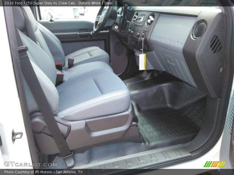 Oxford White / Steel 2016 Ford F250 Super Duty XL Crew Cab