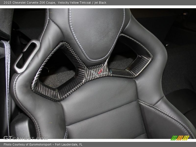 Velocity Yellow Tintcoat / Jet Black 2015 Chevrolet Corvette Z06 Coupe