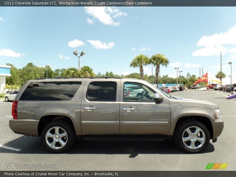 Mocha Steel Metallic / Light Cashmere/Dark Cashmere 2011 Chevrolet Suburban LTZ