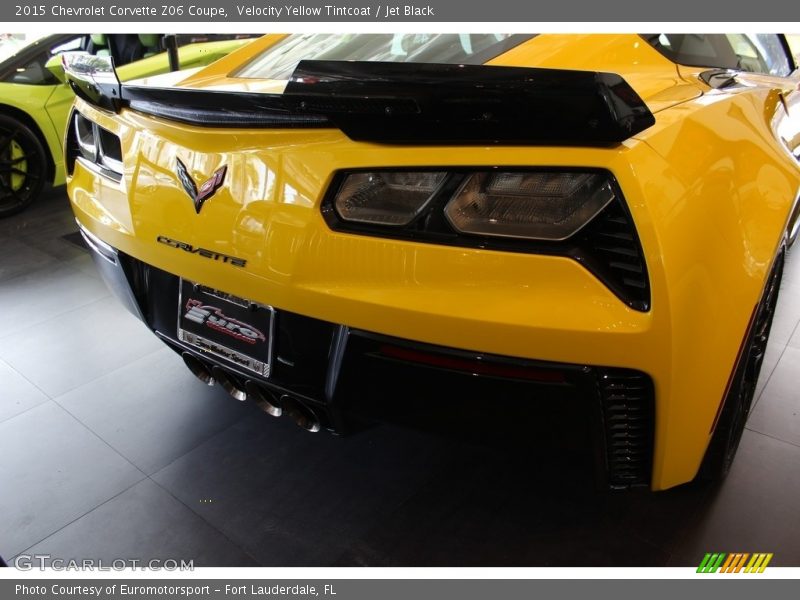 Velocity Yellow Tintcoat / Jet Black 2015 Chevrolet Corvette Z06 Coupe