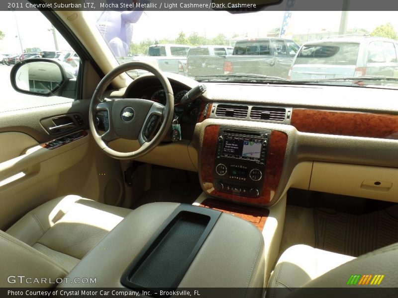 Mocha Steel Metallic / Light Cashmere/Dark Cashmere 2011 Chevrolet Suburban LTZ