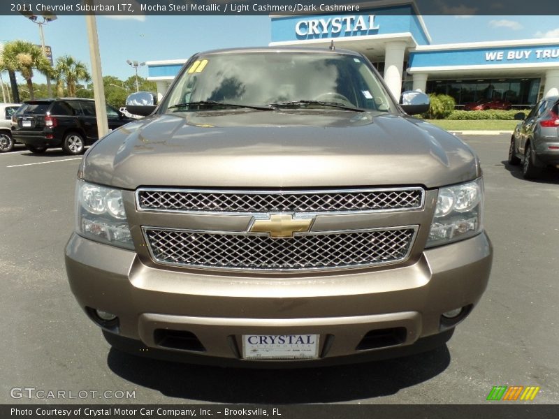 Mocha Steel Metallic / Light Cashmere/Dark Cashmere 2011 Chevrolet Suburban LTZ