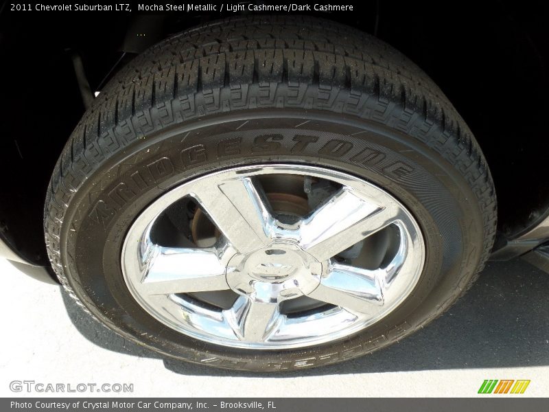 Mocha Steel Metallic / Light Cashmere/Dark Cashmere 2011 Chevrolet Suburban LTZ