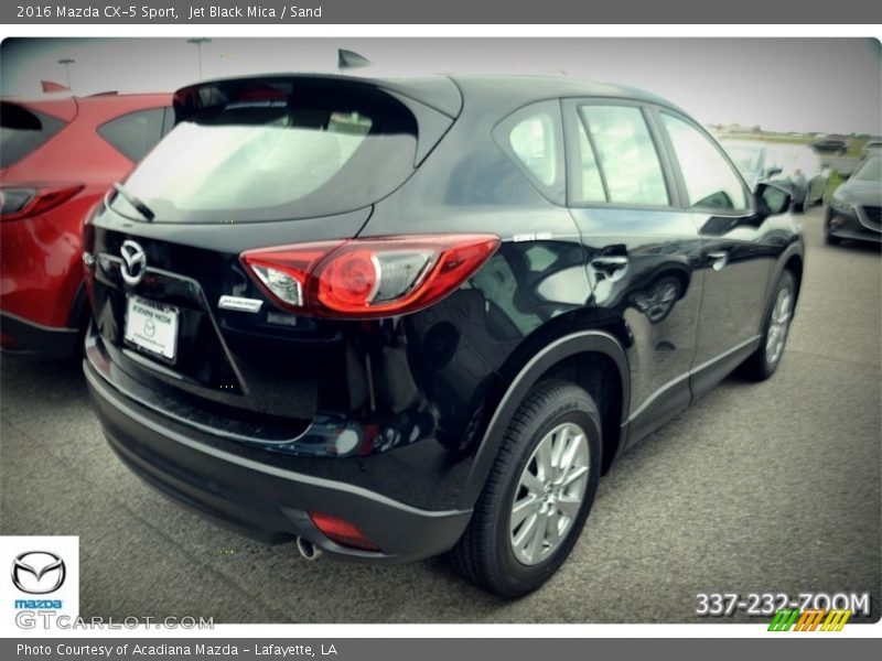 Jet Black Mica / Sand 2016 Mazda CX-5 Sport