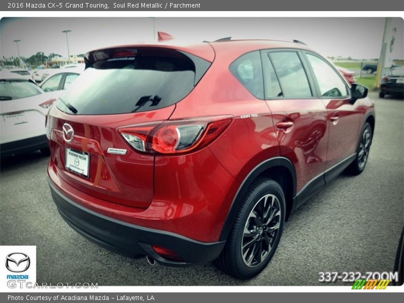Soul Red Metallic / Parchment 2016 Mazda CX-5 Grand Touring