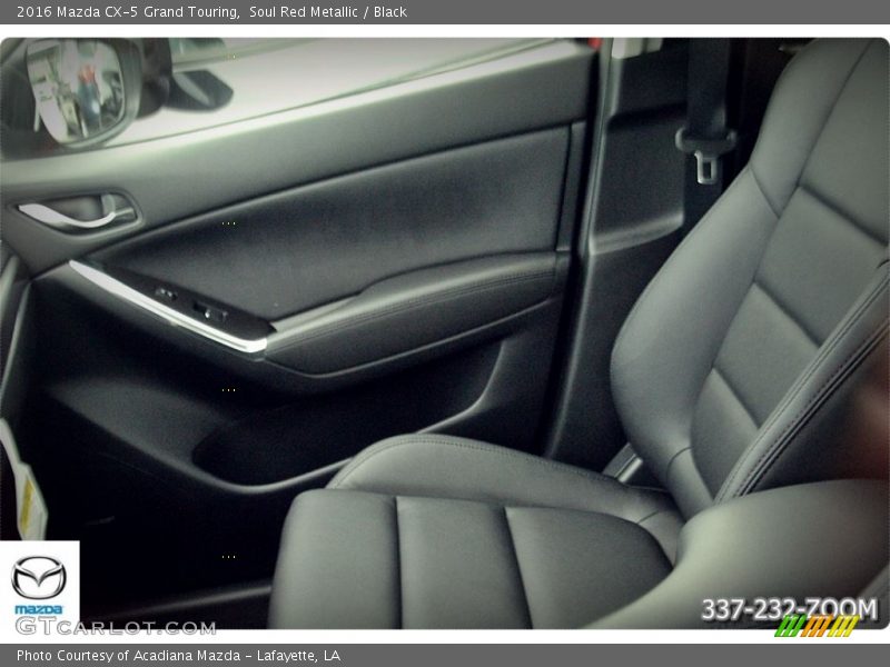 Soul Red Metallic / Black 2016 Mazda CX-5 Grand Touring