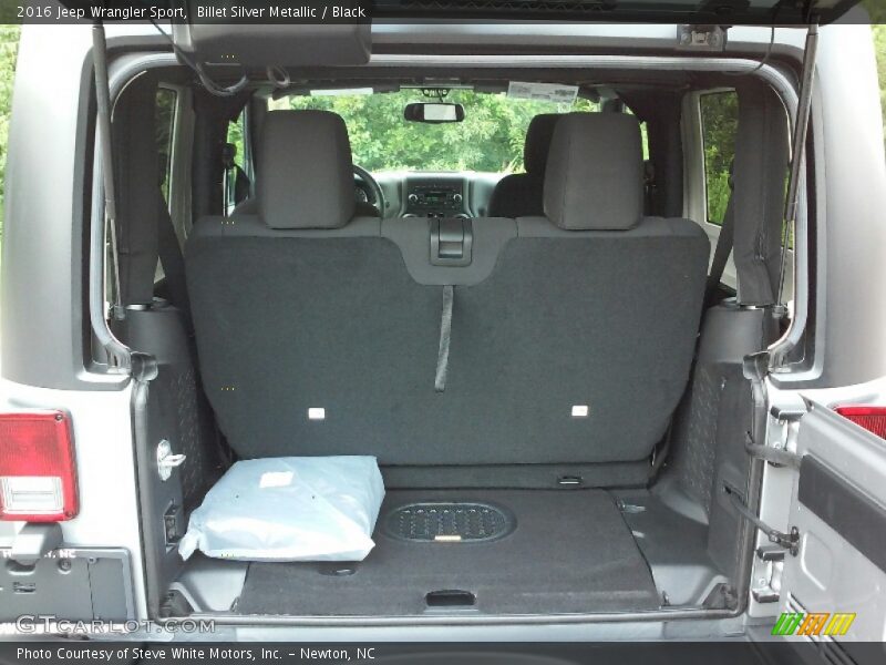 Billet Silver Metallic / Black 2016 Jeep Wrangler Sport