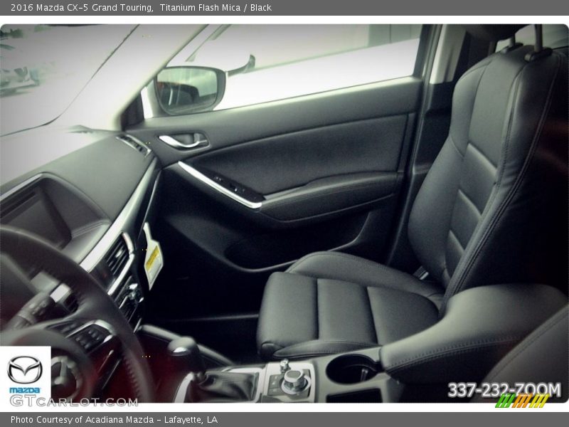 Titanium Flash Mica / Black 2016 Mazda CX-5 Grand Touring