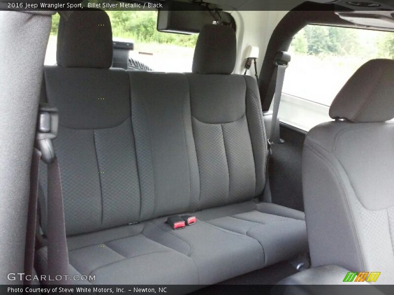 Billet Silver Metallic / Black 2016 Jeep Wrangler Sport