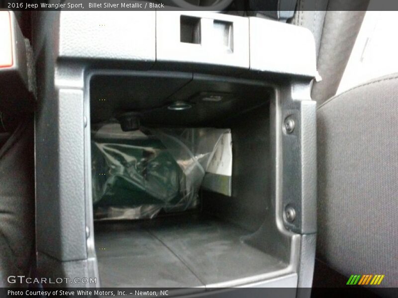 Billet Silver Metallic / Black 2016 Jeep Wrangler Sport
