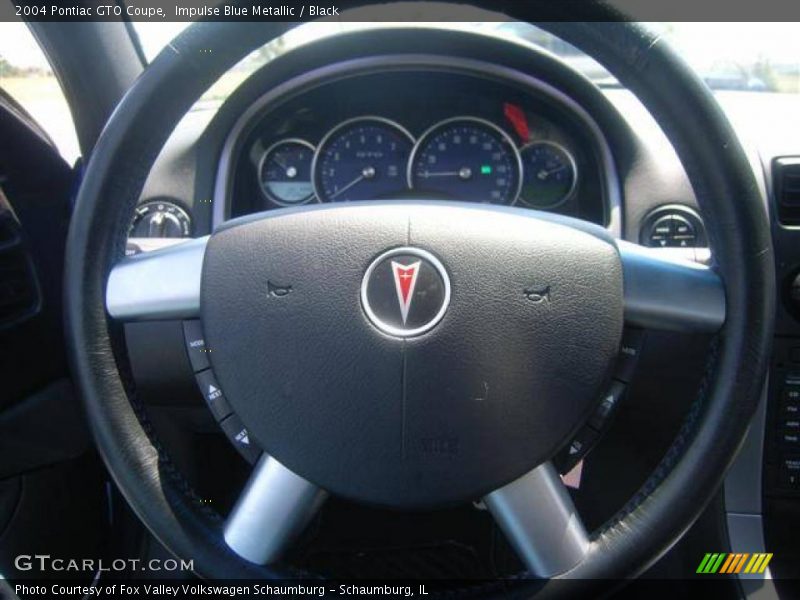 Impulse Blue Metallic / Black 2004 Pontiac GTO Coupe