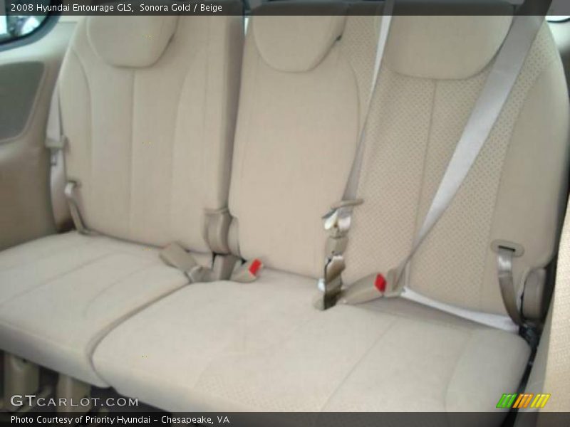 Sonora Gold / Beige 2008 Hyundai Entourage GLS