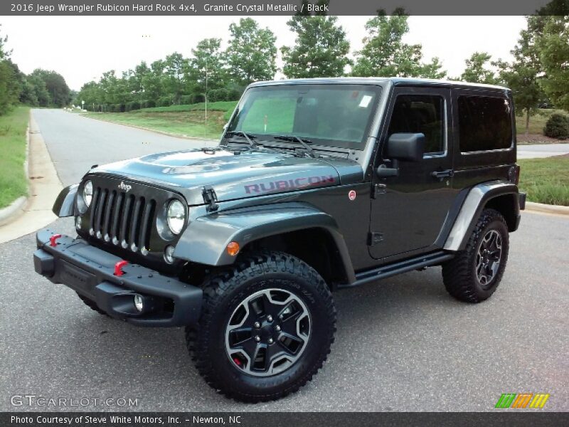 Front 3/4 View of 2016 Wrangler Rubicon Hard Rock 4x4