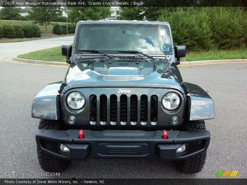 Granite Crystal Metallic / Black 2016 Jeep Wrangler Rubicon Hard Rock 4x4