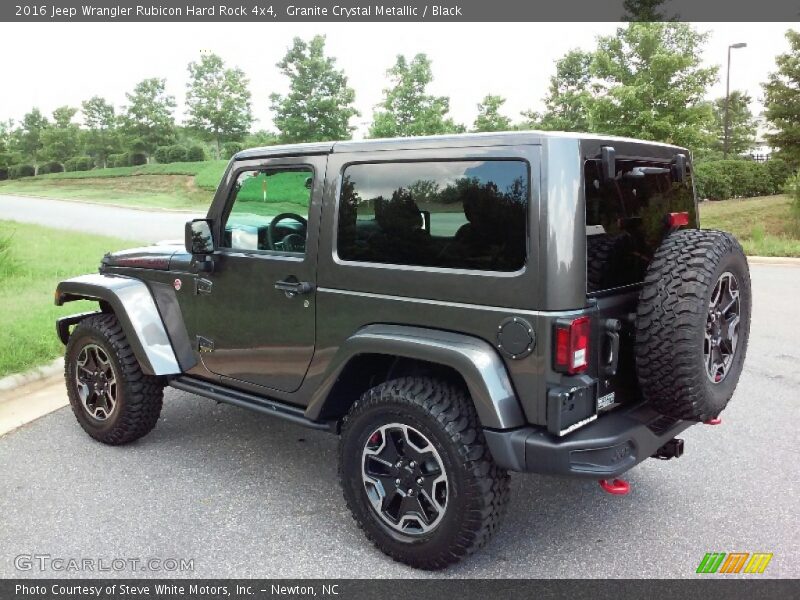 Granite Crystal Metallic / Black 2016 Jeep Wrangler Rubicon Hard Rock 4x4