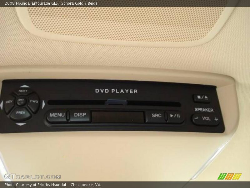 Sonora Gold / Beige 2008 Hyundai Entourage GLS