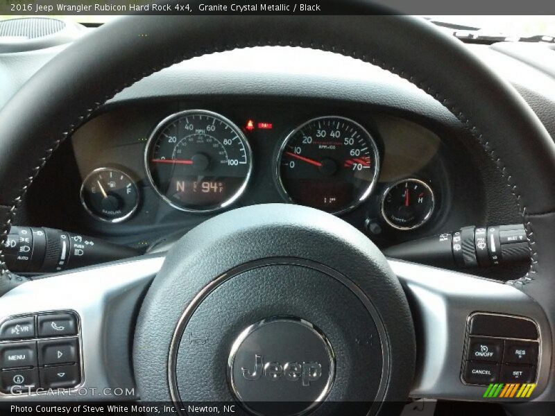 Granite Crystal Metallic / Black 2016 Jeep Wrangler Rubicon Hard Rock 4x4