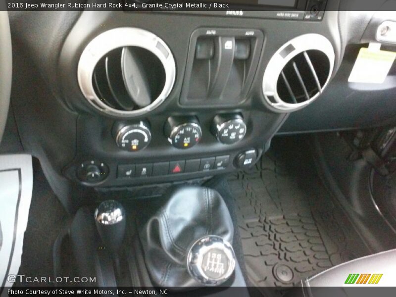 Granite Crystal Metallic / Black 2016 Jeep Wrangler Rubicon Hard Rock 4x4