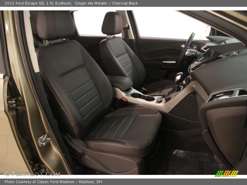 Ginger Ale Metallic / Charcoal Black 2013 Ford Escape SEL 1.6L EcoBoost