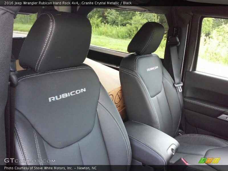 Granite Crystal Metallic / Black 2016 Jeep Wrangler Rubicon Hard Rock 4x4