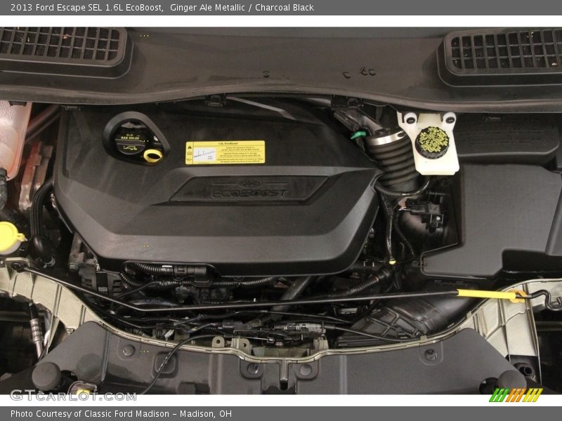 Ginger Ale Metallic / Charcoal Black 2013 Ford Escape SEL 1.6L EcoBoost