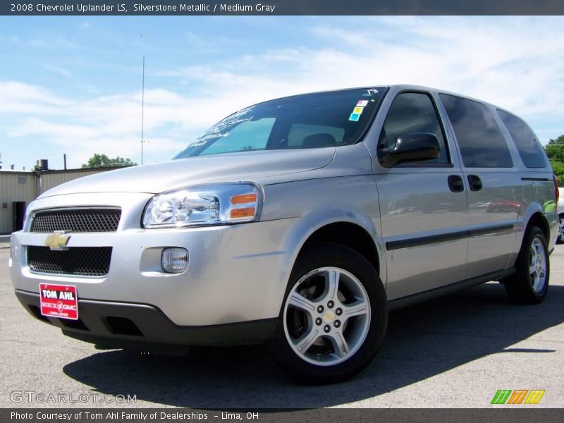 Silverstone Metallic / Medium Gray 2008 Chevrolet Uplander LS