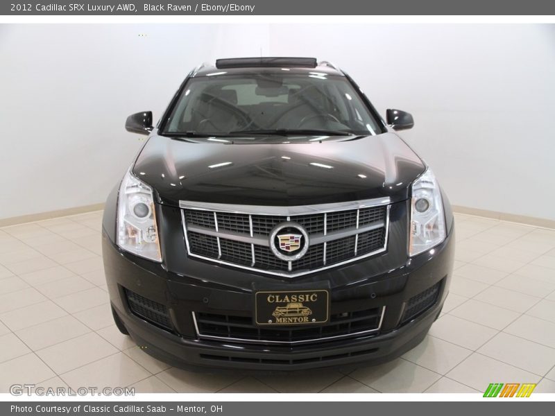 Black Raven / Ebony/Ebony 2012 Cadillac SRX Luxury AWD