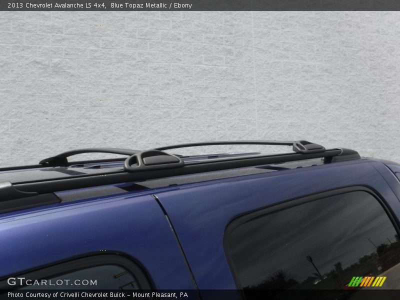 Blue Topaz Metallic / Ebony 2013 Chevrolet Avalanche LS 4x4