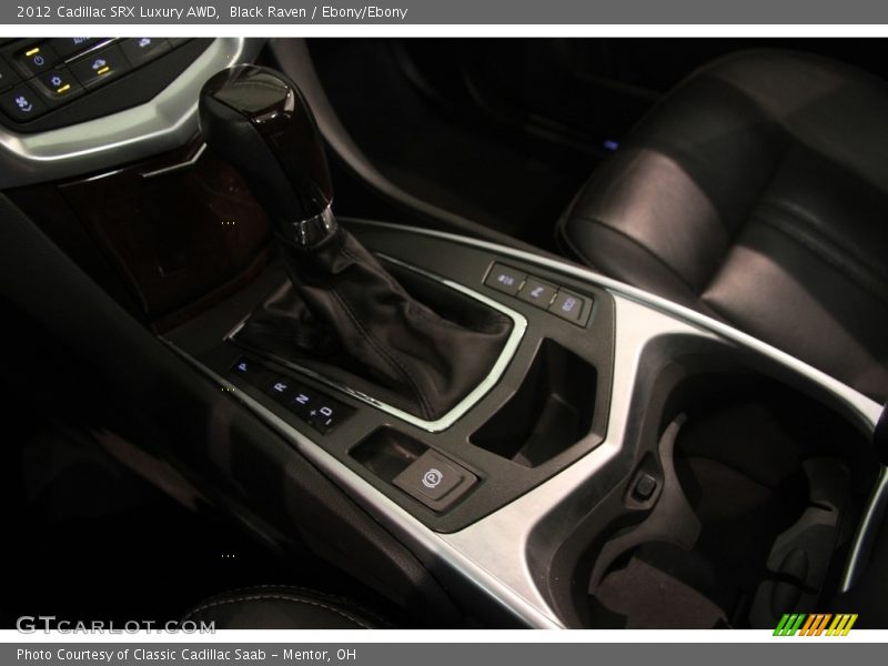 Black Raven / Ebony/Ebony 2012 Cadillac SRX Luxury AWD