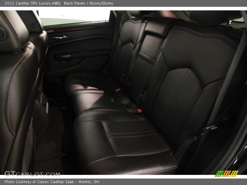Black Raven / Ebony/Ebony 2012 Cadillac SRX Luxury AWD