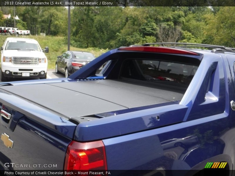 Blue Topaz Metallic / Ebony 2013 Chevrolet Avalanche LS 4x4