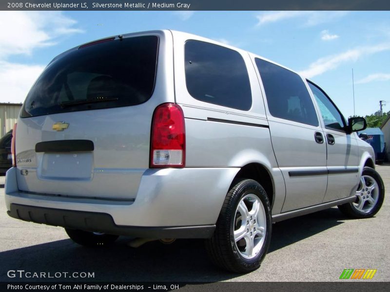 Silverstone Metallic / Medium Gray 2008 Chevrolet Uplander LS