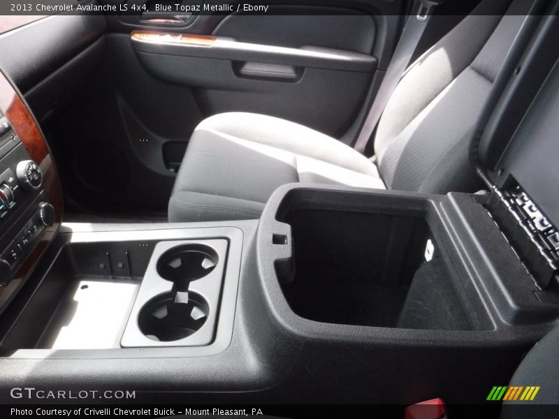 Blue Topaz Metallic / Ebony 2013 Chevrolet Avalanche LS 4x4