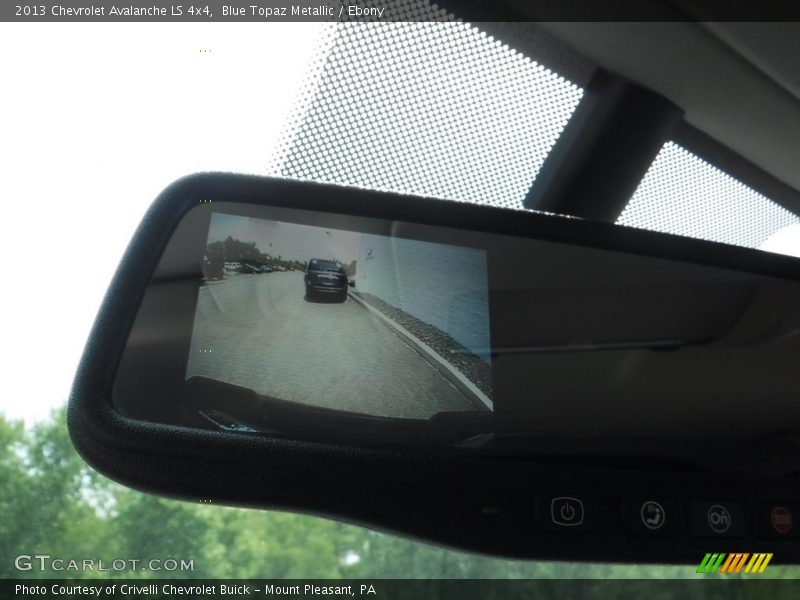 Blue Topaz Metallic / Ebony 2013 Chevrolet Avalanche LS 4x4