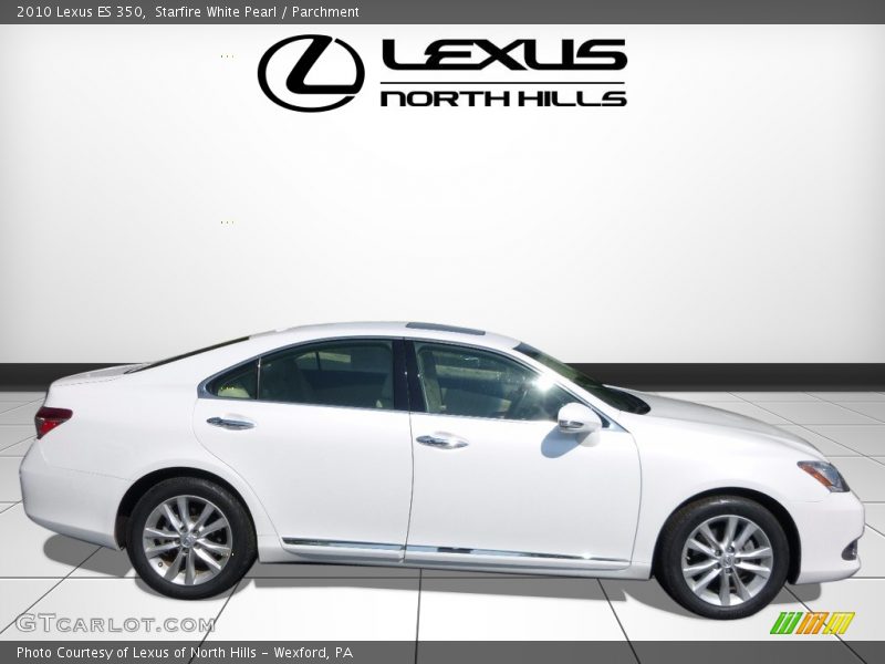 Starfire White Pearl / Parchment 2010 Lexus ES 350