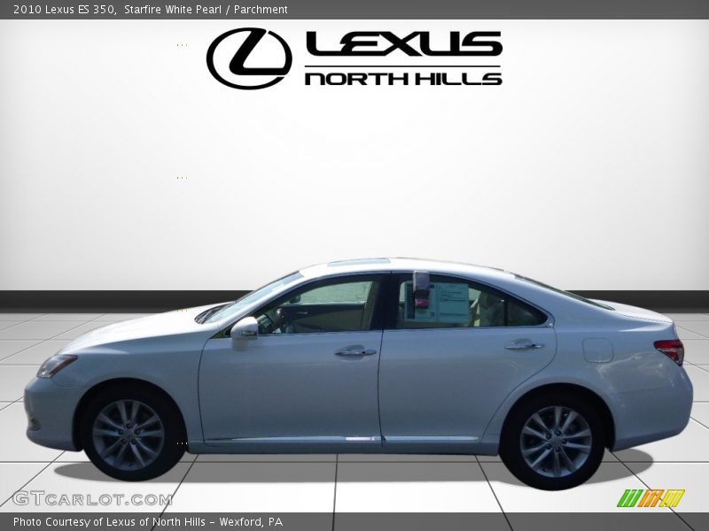 Starfire White Pearl / Parchment 2010 Lexus ES 350
