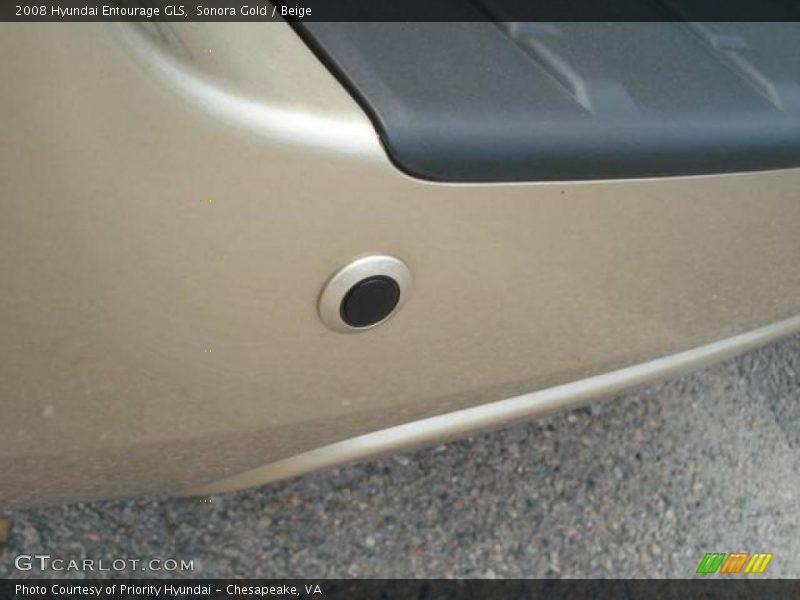 Sonora Gold / Beige 2008 Hyundai Entourage GLS